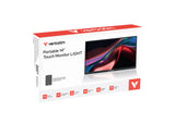 14'' Portable Verbatim Touchscreen Monitor FHD Light incl. Powerbank