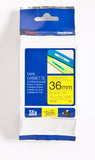 Brother TZe tape 36mmx8m black/yellow