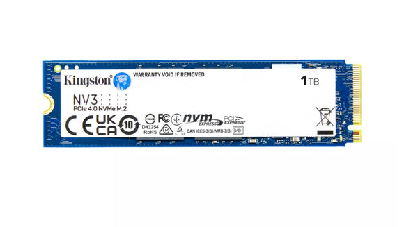 Kingston SSD NV3 1TB M.2 PCI Express 4.0 x4 (NVMe)