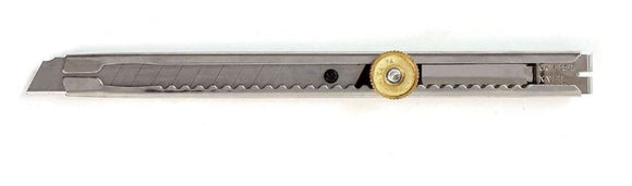 Hobbykniv 9mm med låseknap og clip