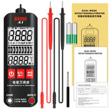 BSIDE A1 Dual Mode Smart Handheld High Precision Detection Electrician Voltage Multimeter Without Battery(Black)