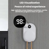 Wall-Mounted Smart UV Sterilizer And Air-Drying Toothbrush Sterilizer(White)