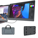 Dual Screen S1 FHD 1080P 14inch LCD Monitors IPS Portable Laptop Extended Monitor for Business Leisure and Gaming