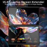 15.6-Inch M4 Triple Portable Gaming Laptop Display with 1080P FHD IPS Type C Interface