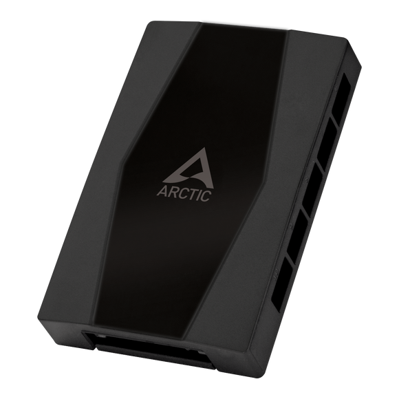 ARCTIC Systemblæserhub 1-pack Sort
