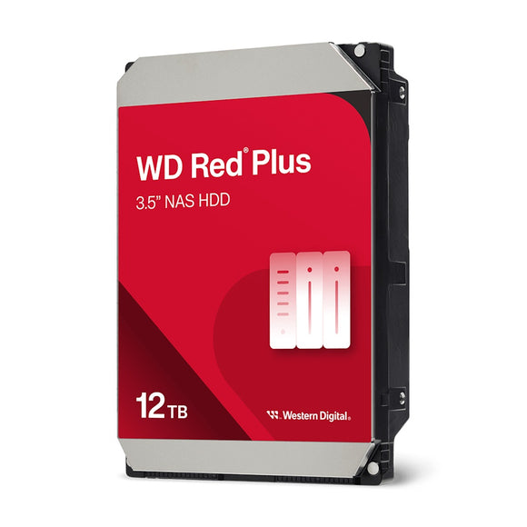 WD Red Plus Harddisk WD120EFGX 12TB 3.5