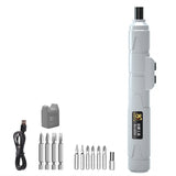 12pcs /Set Pen-Type Micro Precision Electric Screwdriver Set Mini Mobile Phone Watch Screwdriver