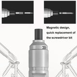 12pcs /Set Pen-Type Micro Precision Electric Screwdriver Set Mini Mobile Phone Watch Screwdriver