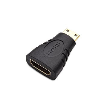 HDMI 19 Female - HDMI 19 male micro Gold plated contacts