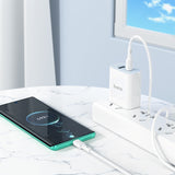 hoco X83 60W USB-C / Type-C to USB-C / Type-C Victory Charging Data Cable，Length：1m(White)
