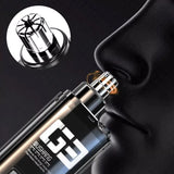 WUSHANG Rechargeable Nose Hair Trimmer USB-C Charging Gentle & Painless Nasal Grooming(Black)