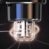 WUSHANG Rechargeable Nose Hair Trimmer USB-C Charging Gentle & Painless Nasal Grooming(White)