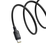 Baseus Silky Series 1m 100W USB-C / Type-C to Type-C Fast Charging Cable(Black)