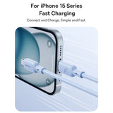 Baseus Silky Series 1m 100W USB-C / Type-C to Type-C Fast Charging Cable(Black)