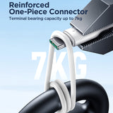 JOYROOM SA26-AC3 Flash Charge Series 3A USB to USB-C / Type-C Fast Charging Data Cable, Cable Length:1m(Black)