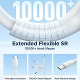 JOYROOM SA26-AC3 Flash Charge Series 3A USB to USB-C / Type-C Fast Charging Data Cable, Cable Length:1m(Black)