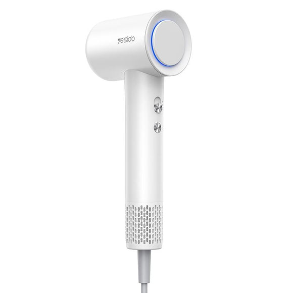 Yesido MG22 1500W High Speed Electric Hair Dryer, Plug:EU Plug(White)
