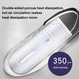 10W Household Shoe Dryer Shoe Deodorant Shoe Dryer Smart Timed Folding Shoe Baker Socks Dryer With Purple Lamp EU Plug