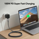 JOYROOM S-A60 StarTalk Series 100W Type-C to Type-C Fast Charging Data Cable, Length: 1.2m(Black)