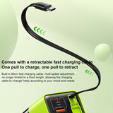 WK WP-U39 65W USB-C / Type-C, USB GaN Fast Charger with 80cm Type-C Cable, Plug Type:EU Plug(Yellow)