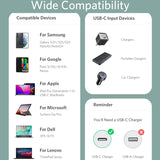 ANKER A8553 Powerline III 1.8m Skin Friendly Dual Type-C Data Cable PD100W Fast Charging Cable(Black)