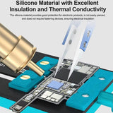 RELIFE RL-098 100pcs /Box Soft Compressible Insulating Thermal Silicone Sheet For Various Electronic