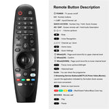 For LG TV Bluetooth Handheld Infrared Voice Multi-Function Remote Control(AKB75855501)