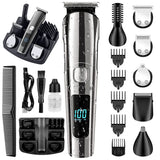 6 in 1 Men Waterproof Electric Hair Trimmer Kit Nose Trimmer, Mustache Trimmer Body Shaver 8688