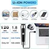 6 in 1 Men Waterproof Electric Hair Trimmer Kit Nose Trimmer, Mustache Trimmer Body Shaver 8688