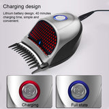 HJ-2018 Men Electric Shaver Fader Self-help Hair Clipper, with Cloth