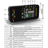 BSIDE S500 High-Precision Digital Graphic Recording Multimeter Color Screen 20000-Character Multimeter
