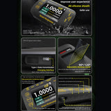 BSIDE S40 High Precision Digital Multimeter Portable Desktop Colorful Screen 20,000 Characters Multimeter