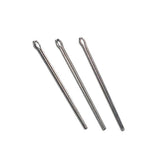6-23mm Stainless Steel Watch Link Pins Cotter Bar(Silver)