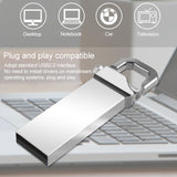 2GB Metallic Keychains Style USB 2.0 Flash Disk