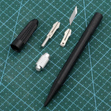 14pcs /Set Rubber Stamp Paper Cutting Carving Knife DIY Fruit Carving Knife(Pink)
