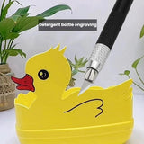 14pcs /Set Rubber Stamp Paper Cutting Carving Knife DIY Fruit Carving Knife(Pink)