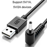 JINGHUA U550C USB To DC Charging Cable Small Appliance Power Cord, Interface: 3.5mm