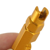 Multi-purpose Bicycle Valve Core Removal Wrench(Black)