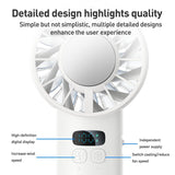 Yesido YF18 Handheld Ice Compress Brushless High Speed Fan(Beige)