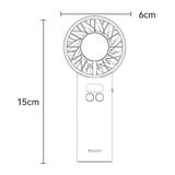 Yesido YF18 Handheld Ice Compress Brushless High Speed Fan(Beige)