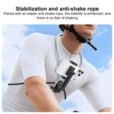 Yesido C334 Multi-Functional Neck-Mounted Phone Holder with Back Strap(Grey)