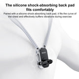 Yesido C334 Multi-Functional Neck-Mounted Phone Holder with Back Strap(Grey)