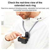 Yesido C334 Multi-Functional Neck-Mounted Phone Holder with Back Strap(Grey)