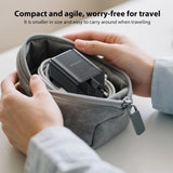 Yesido YC100 67W Fast Charger with Telescopic Type-C Cable, Plug:EU Plug(Black)