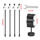 SN4B Black Tube Silver Clip Four-Claw PCB Digital Repair Welding Station