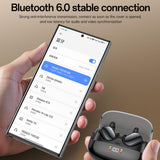 Yesido YSP29 Transparent Clip-on Bluetooth Earphone(Black)