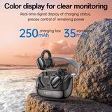 Yesido YSP29 Transparent Clip-on Bluetooth Earphone(Black)