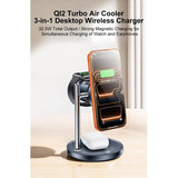 Yesido DS40 Qi2.2 3-in-1 Magnet Wireless Charging Station(Black)