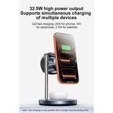 Yesido DS40 Qi2.2 3-in-1 Magnet Wireless Charging Station(Black)