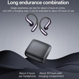 Yesido YSP28 ENC Noise Reduction Ear-hook Open OWS Bluetooth Earphone(Grey)